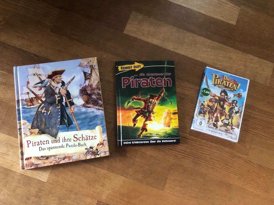 Piraten und Schätze Abenteuer DVD Puzzle Kinderbuch Puzzlebuch in Dachau