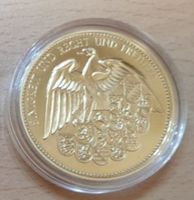 25 JAHRE DEUTSCHE EINHEIT - MEDAILLE - 24 KARAT GOLD / VERGOLDET Brandenburg - Stahnsdorf Vorschau