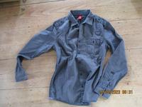 Hemd grau-schrarz fein gestreift edc Gr. S Hessen - Erbach Vorschau