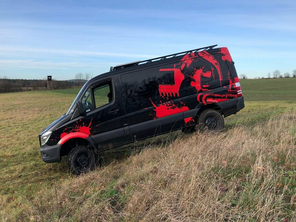 Dachträger Plattform Mercedes Sprinter / VW Crafter ND-Rack in Langenberg