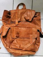 Vintage Leder Rucksäck leather backpack Bayern - Erlangen Vorschau