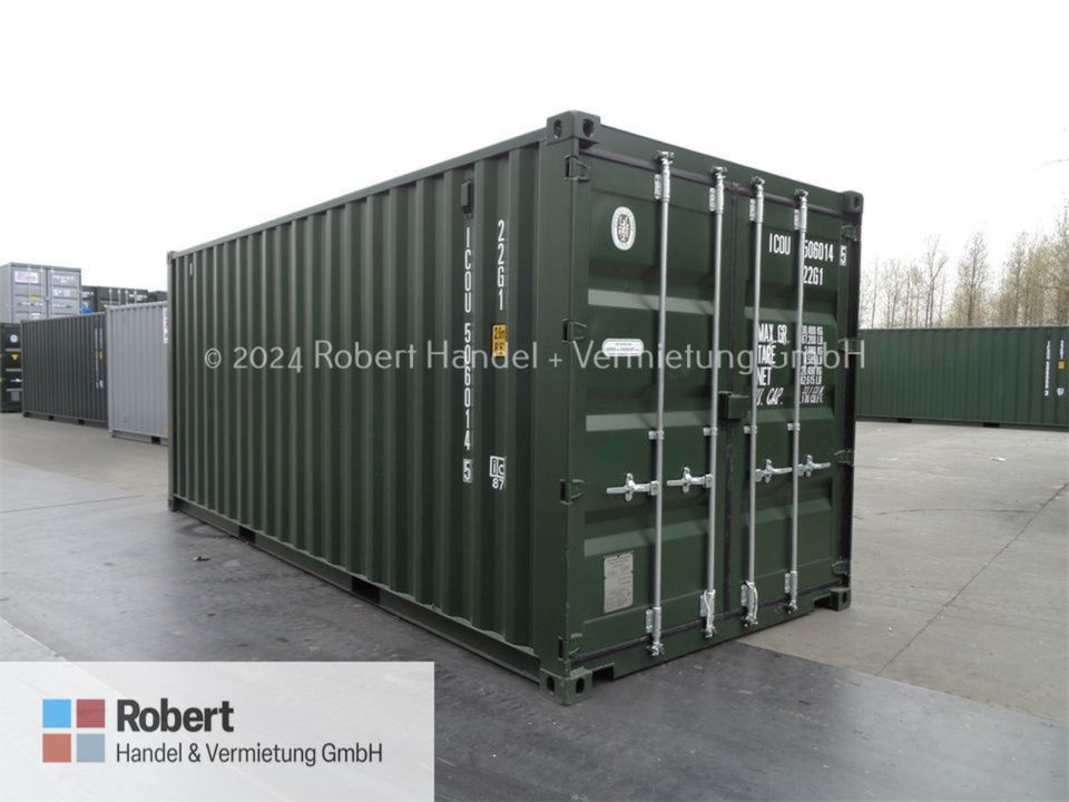 NEU 20 Fuß Lagercontainer, Seecontainer, Container; Baucontainer, Materialcontainer in Potsdam