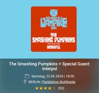 2 x Konzertkarten "Smashing Pumpkins", 22.06.2024, Wuhlheide Niedersachsen - Wolfsburg Vorschau