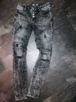 Skinny Jeans von Fishbone grau-schwarz Gr. 24 Rheinland-Pfalz - Bad Kreuznach Vorschau