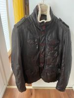 Lederjacke Herren braun Gr 50 Niedersachsen - Wiefelstede Vorschau