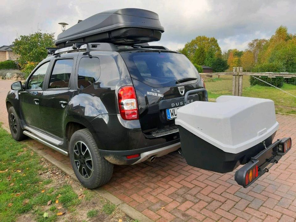 ⭐ Heckbox für die Anhängerkupplung oder Dachbox mit Träger Mieten in  Niedersachsen - Winsen (Luhe)