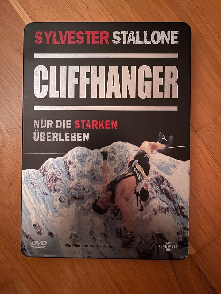 CLIFFHANGER Steelbook DVD Sylvester Stallone Aktion Film Movie in Fürth