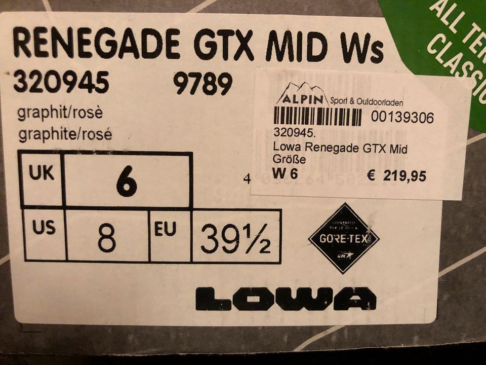 Lowa Renegade GTX Mid Ws in Mainz