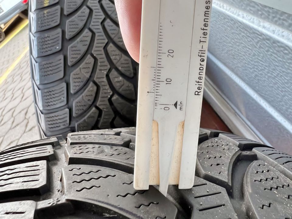 Winterräder Bridgestone 225/60 R16 98H für Audi A6 C7 4G in Nordhausen