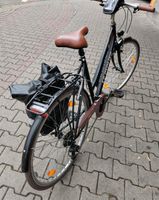 Fahrrad Vintage Look in schwarz braun mit Zubehör Baden-Württemberg - Mannheim Vorschau