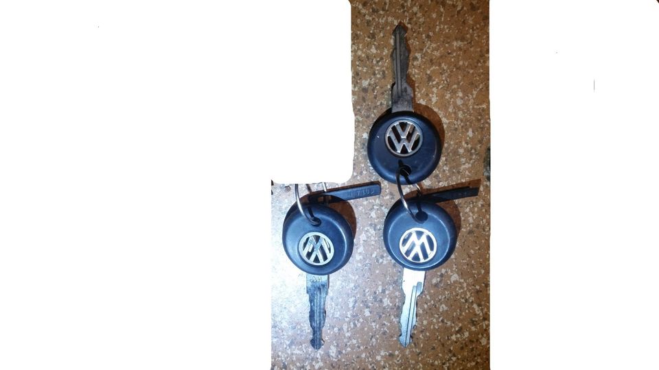 Original VW Schlüssel/ Zündschlüssel, neu, mit AH-Schließung in Bornheim Pfalz