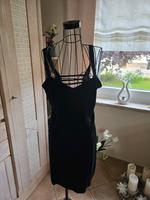 Damen Spaghettiträger Kleid  Tunika Oberteil Schwarz Gr. 38 | 40 Dresden - Leuben Vorschau