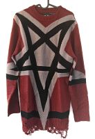 Killstar-Star Crux Knit Sweater-XS Unisex-Gothic-Pentagramm-NEU Nordrhein-Westfalen - Voerde (Niederrhein) Vorschau