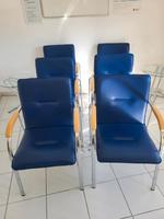 Besucherstühle blau, 6 Stück, Baden-Württemberg - Bruchsal Vorschau