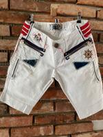 Eyecatcher Fetzen Flicken Jeans Short Maritim Weiß Blau Rot Bayern - Fürth Vorschau