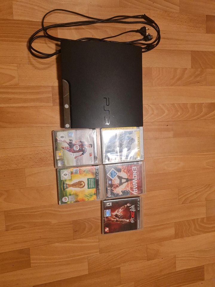 PS3 inkl. Spiele in Fürth