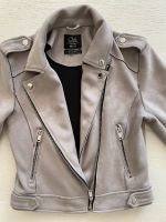 Jacke im Biker Style, kurz geschnitten, grau, Gr. 36 Hannover - Ahlem-Badenstedt-Davenstedt Vorschau