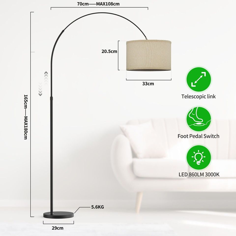 ✅NEU✅LED Stehleuchte Stehlampe Flexibel Standleuchte E27 Lampe 1 in Berlin