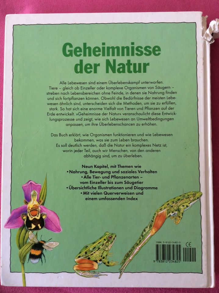 Buch - GEHEIMNISSE DER NATUR - Unipart - Tiere Pflanzen Kinder in Bekond