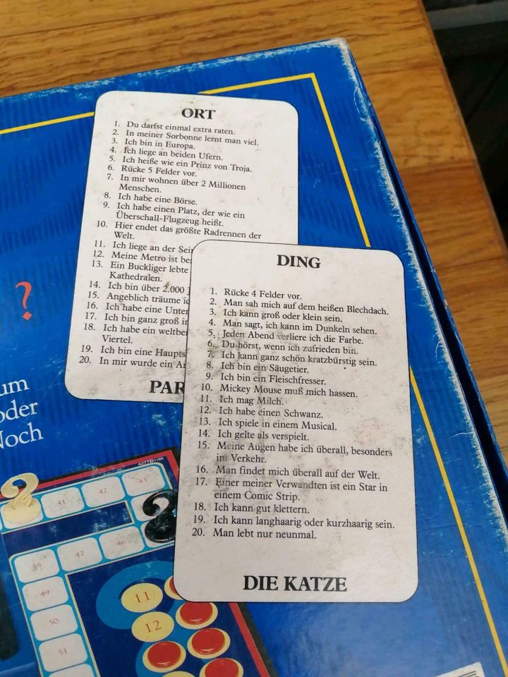 ❌️❌️ZU VERSCHENKEN GesellschaftsSpiel in Perleberg