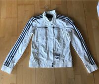 adidas coole Jacke weiß / Creme Gr 34 Bayern - Königsmoos Vorschau