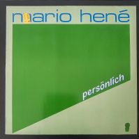 LP Mario Hen`e "Persönlich" 1982 Hessen - Kassel Vorschau