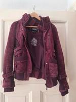 Wildlederjacke Only lila Berlin - Neukölln Vorschau