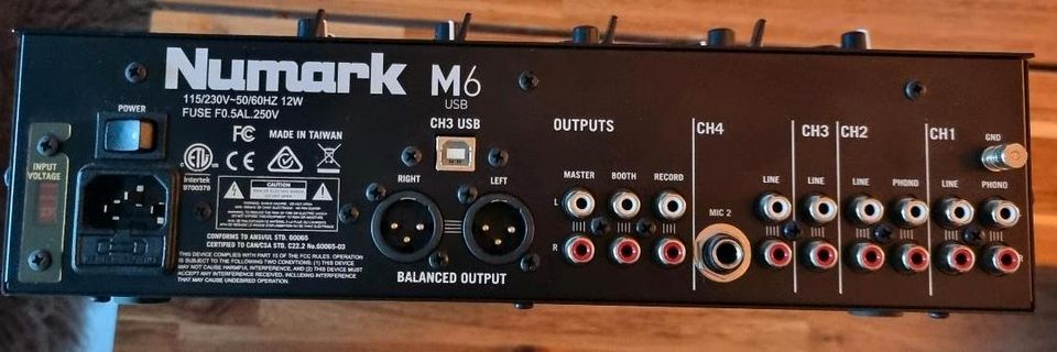 Numark M6 USB black in Hallbergmoos