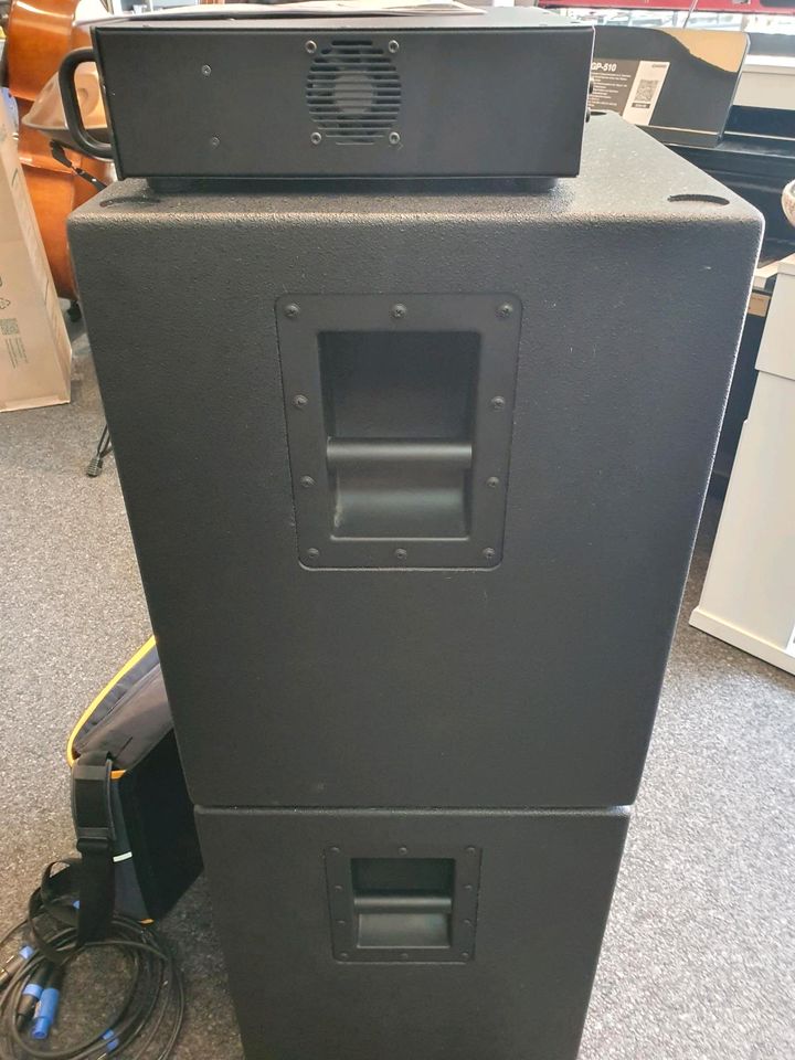 AER Bass Verstärker Anlage Boxen mit Top Teil - made in Germany!! in Hannover