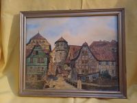 altes Bild - Burg? Stadt? ca.32x27 Bayern - Rosenheim Vorschau