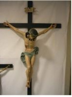 Haus-Kruzifix Kreuz Kreuzigung Jesus Barock Alois Sauerland Nordrhein-Westfalen - Paderborn Vorschau