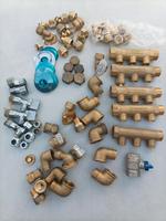 Sanitär Kupferrohr Fittings 3Fach Wasserverteiler Schraubfittinge Rheinland-Pfalz - Thalfang Vorschau