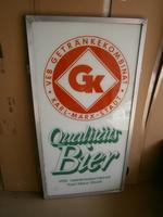 Großes DDR Glasschild Glasplakat Getränkekombinat Karl Marx Stadt Sachsen - Chemnitz Vorschau