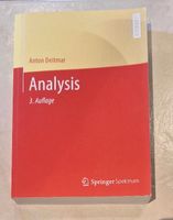 Analysis Anton Deitmar 3. Auflage Nordrhein-Westfalen - Bedburg-Hau Vorschau
