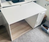 ZU VERSCHENKEN Schreibtisch Ikea weiß mit Stauraum Elberfeld - Elberfeld-West Vorschau