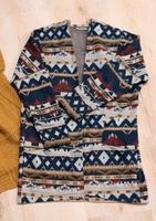 schöne Strickjacke gemustert Hippie Style Größe M Sachsen-Anhalt - Tangermünde Vorschau