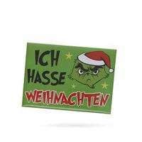 Kühlschrank-Magnet "Ich hasse Wichteln" Niedersachsen - Aurich Vorschau