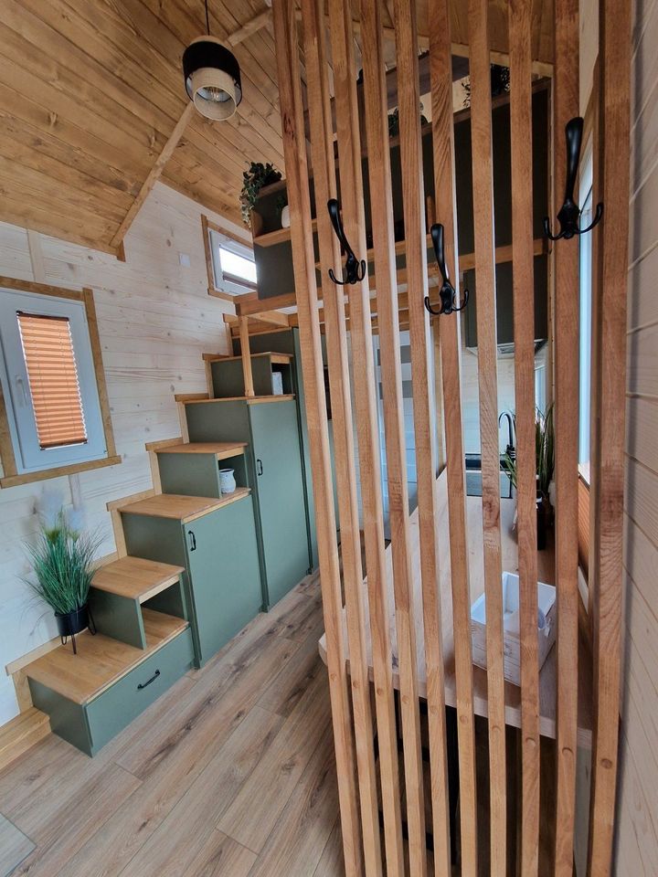 Tiny House Marie | 6.60m | BESTSELLER! | Wärmepumpe, Klima u. Fußbodenheizung! | Winterfest | Schlüsselfertig | Mobilheim | Mobilhaus | Gartenhaus in Bad Grönenbach