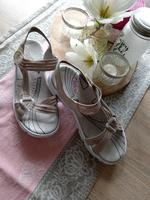 Rieker Sandalen 37 Beige Hessen - Langenselbold Vorschau