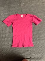 Wolle Shirt pink 122 Bayern - Brannenburg Vorschau