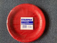 "Starpak" 20 Partyteller, Pappteller, Einmalteller - rot - 23cm Nordrhein-Westfalen - Hamm Vorschau