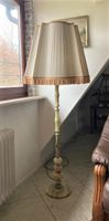 Vintage Lampe Stehlampe 60er Jahre mit  Alabaster Deko Shabby Hessen - Ringgau Vorschau