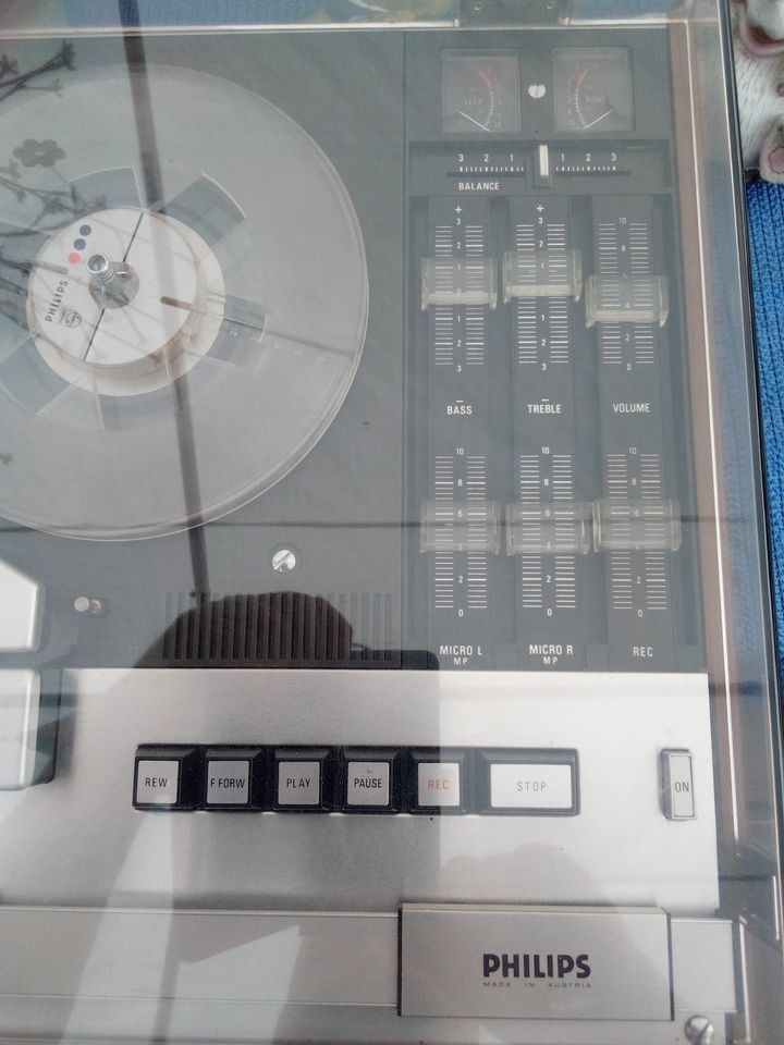 4 Spur Tonband von Philipps N 4016 Stereo in Rehborn