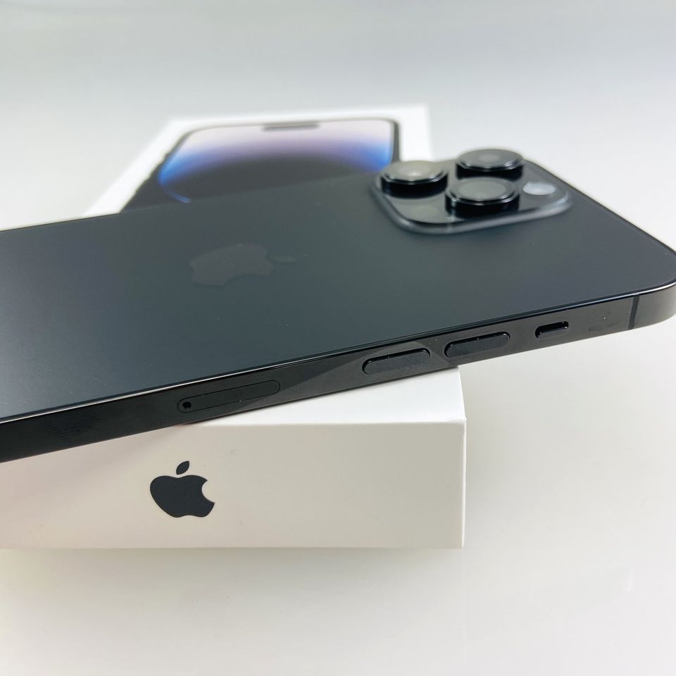 Apple IPhone 14 Pro Max 128GB Space Black TOP ZUSTAND  907 YYX in Mülheim (Ruhr)