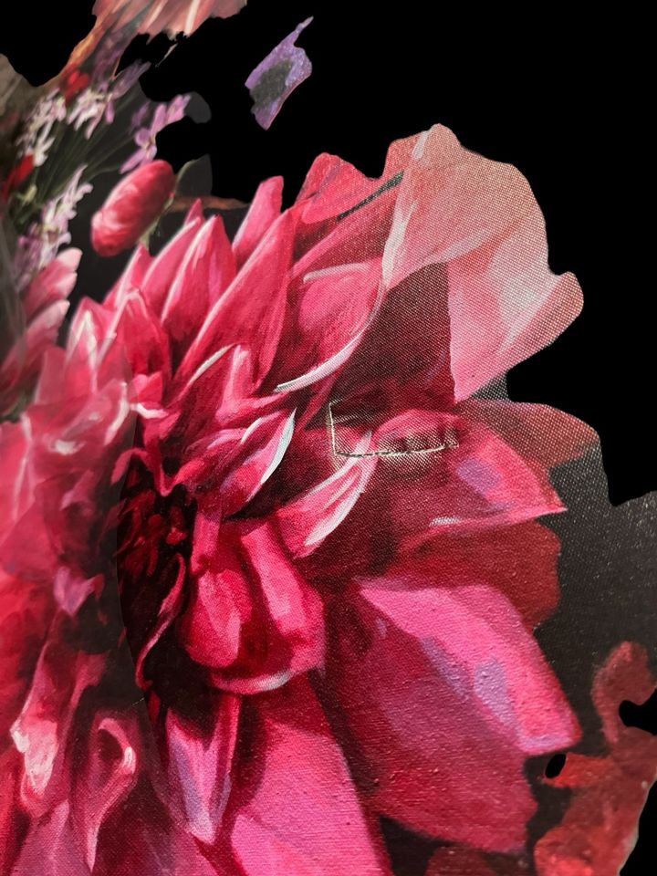 KARE Design Bild Leinwand Touched/ Flower/ Bouquet 140x200cm ‼️-65%‼️ in Holdorf