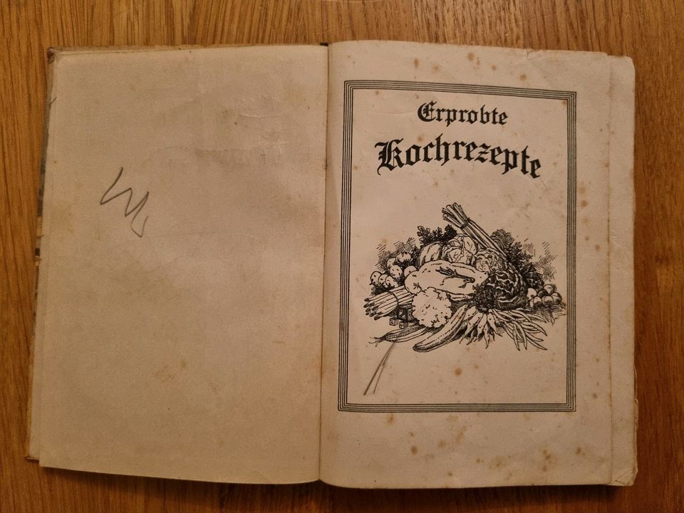 Antiquarisches Kochbuch: erprobte Rezepte zu verkaufen in Kempten