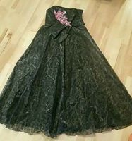 Organza schulterfreies Ballkleid Fasching Gothic Larp Gr.M/40 Saarland - Mettlach Vorschau