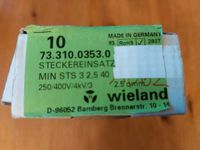 12x wieland revos STECKEREINSATZ MIN STS 3 2,5 40, 73.310.0353.0 München - Trudering-Riem Vorschau