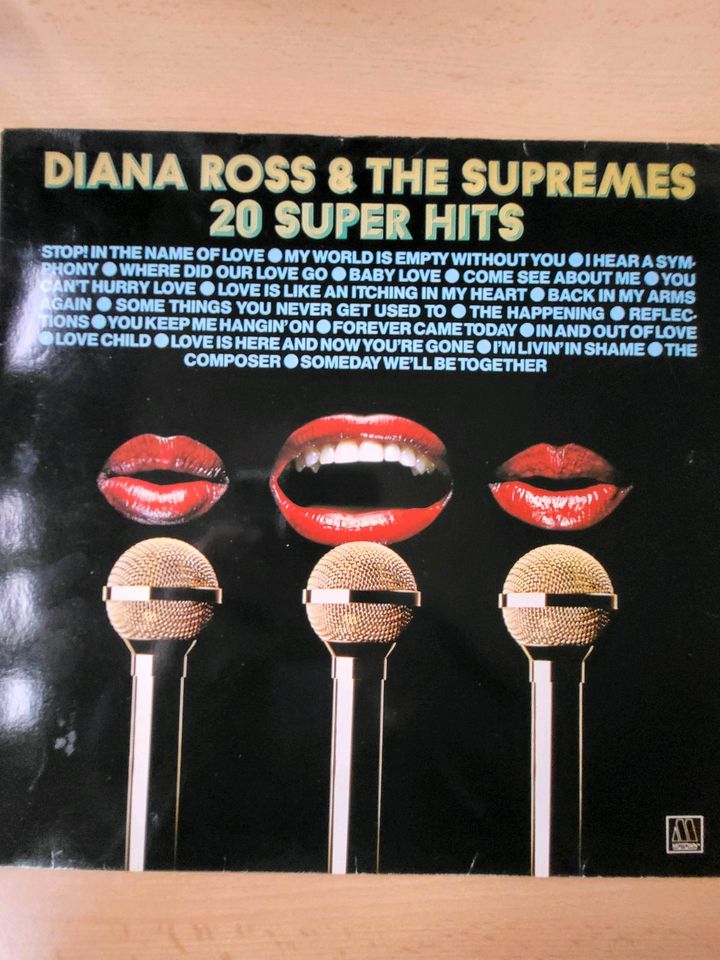 Diana Ross & The Supremes 1984 20 Super Hits in Bielefeld
