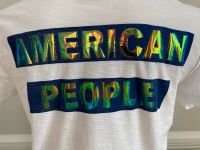 American people Shirt T-Shirt Freizeit Weiß bedruckt Lübeck - Innenstadt Vorschau